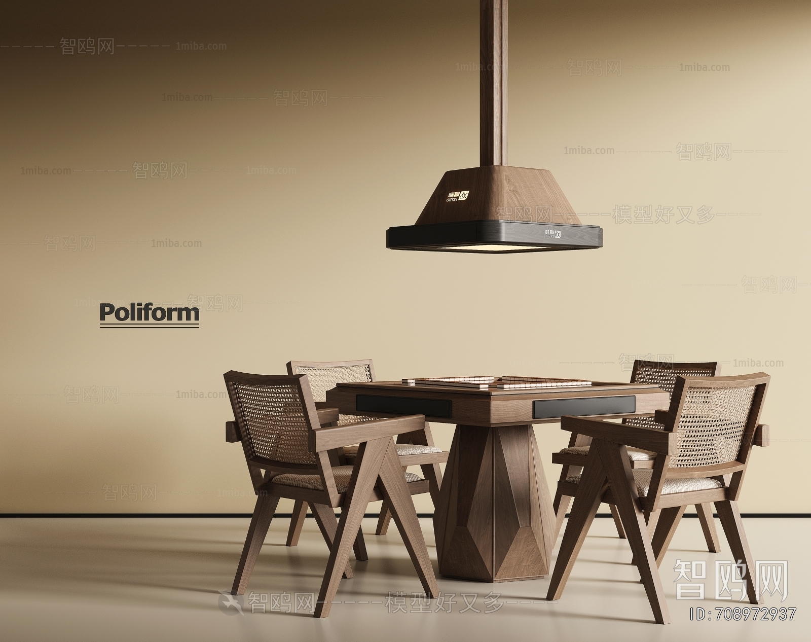 Modern Mahjong Tables And Chairs