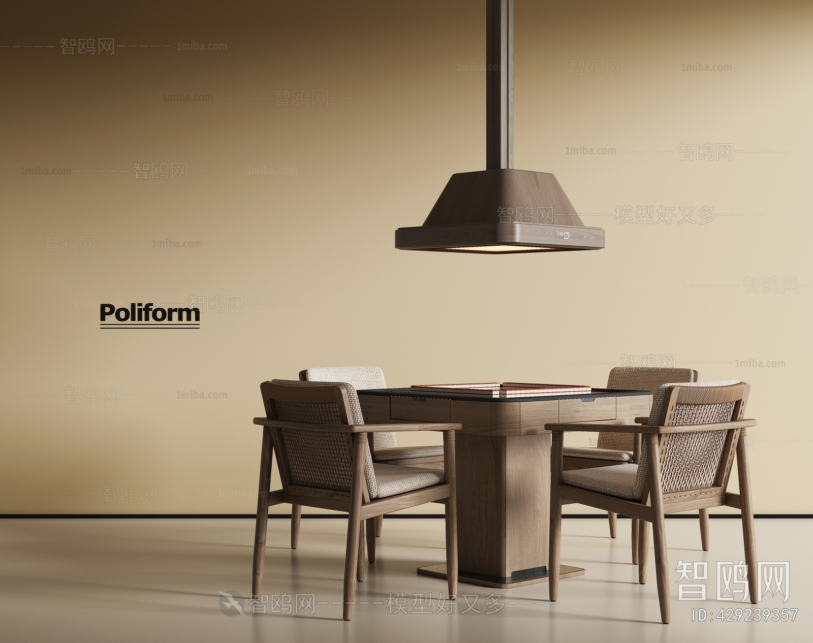 Modern Mahjong Tables And Chairs