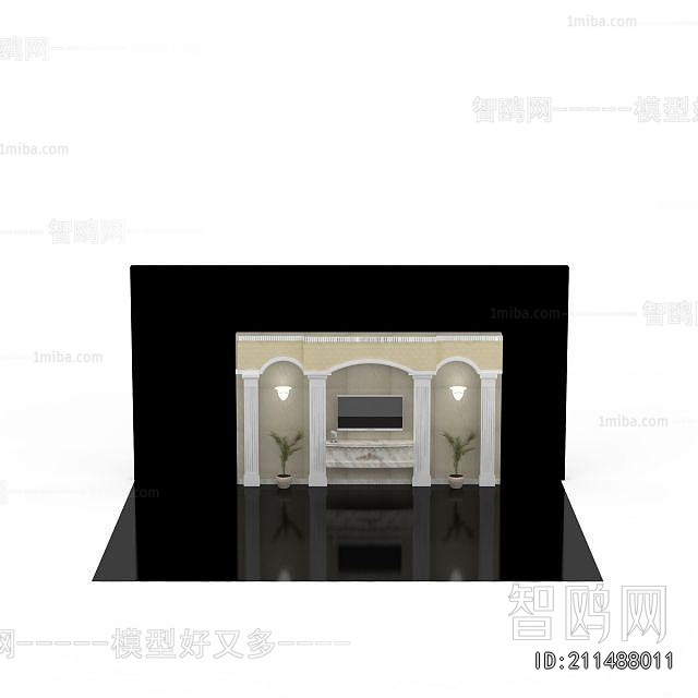 European Style TV Wall