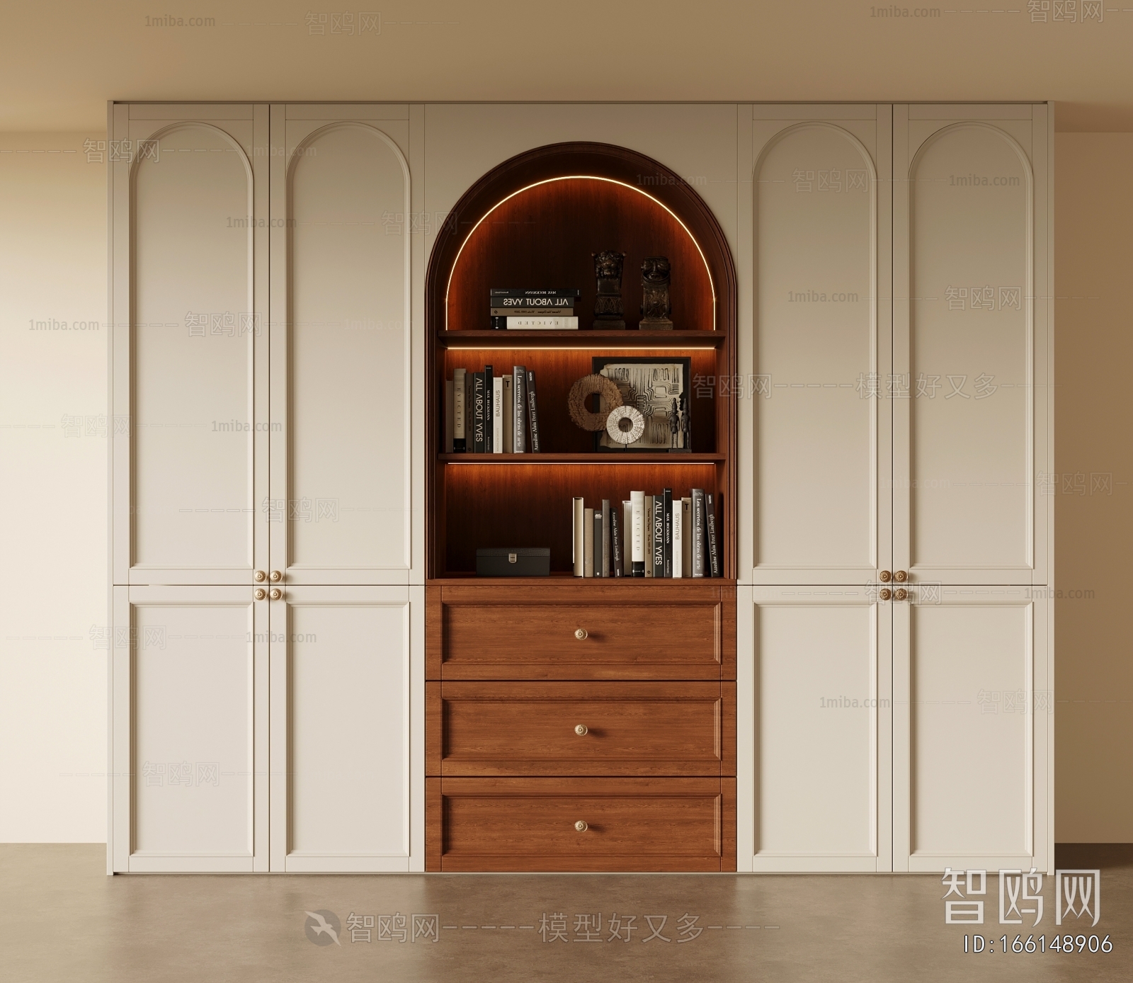 French Style Bookcase