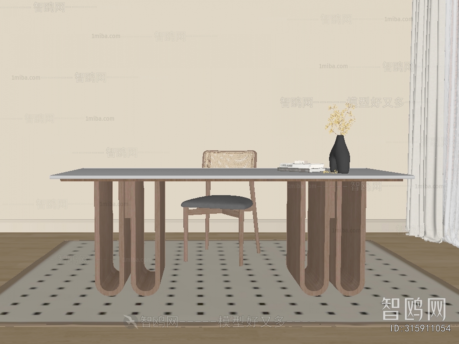 Modern Computer Desk And Chair