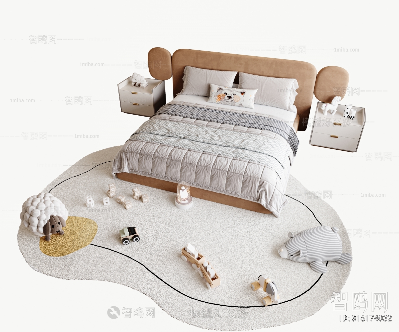 Modern Child's Bed