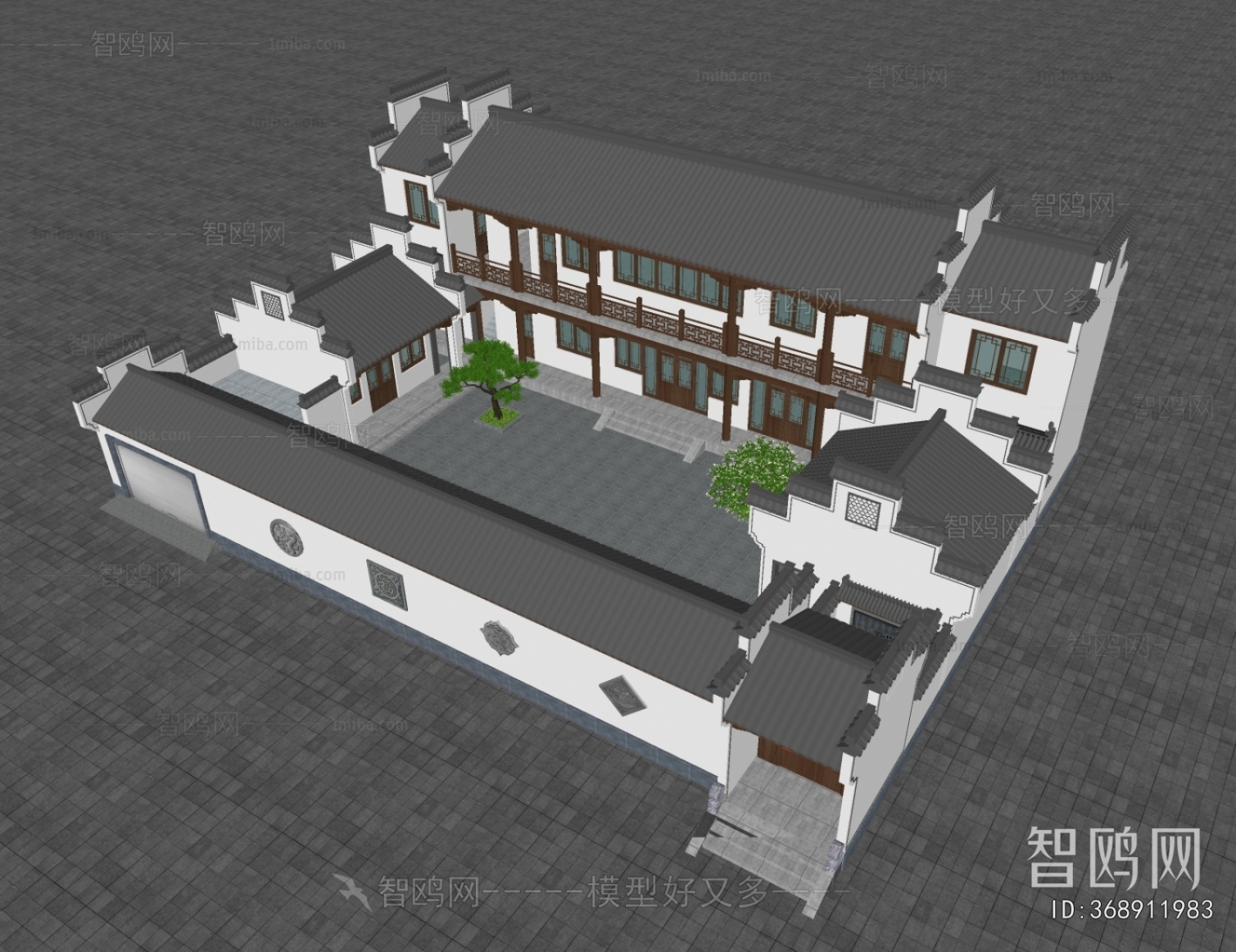 New Chinese Style Residential Building