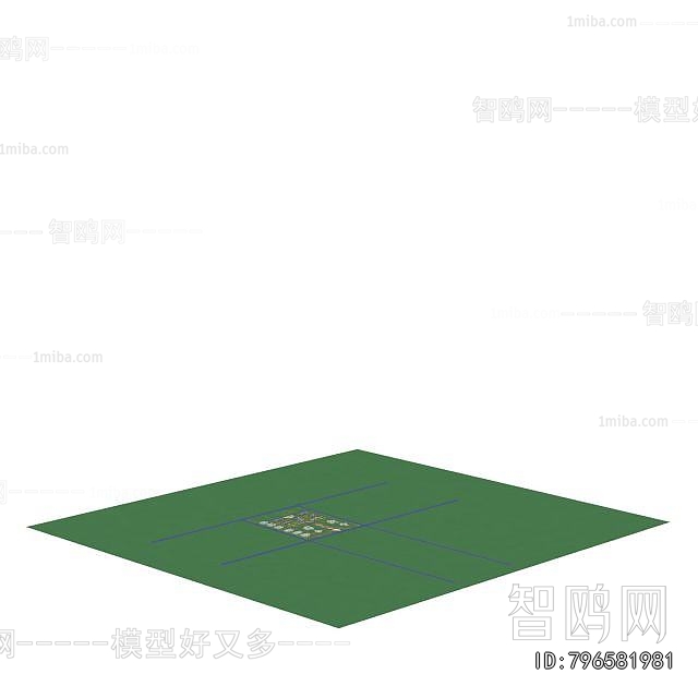 Modern Architectural Bird's-eye View Planning