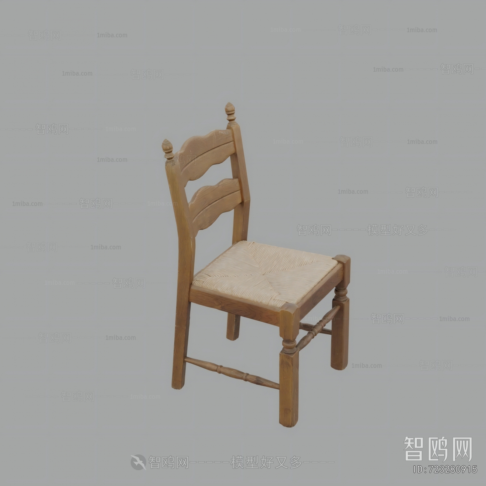 Simple European Style Single Chair