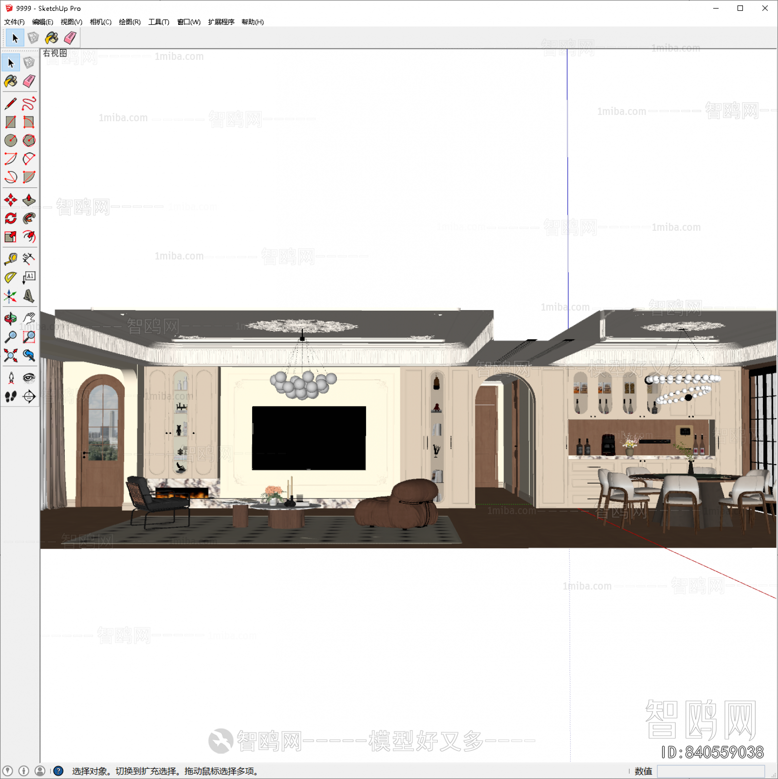 French Style A Living Room
