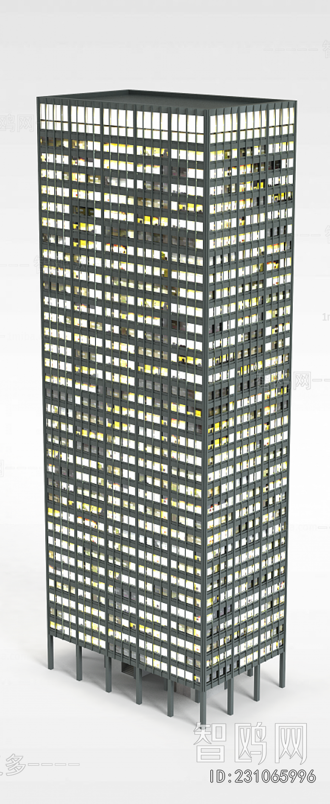 Modern Appearance Of Commercial Building