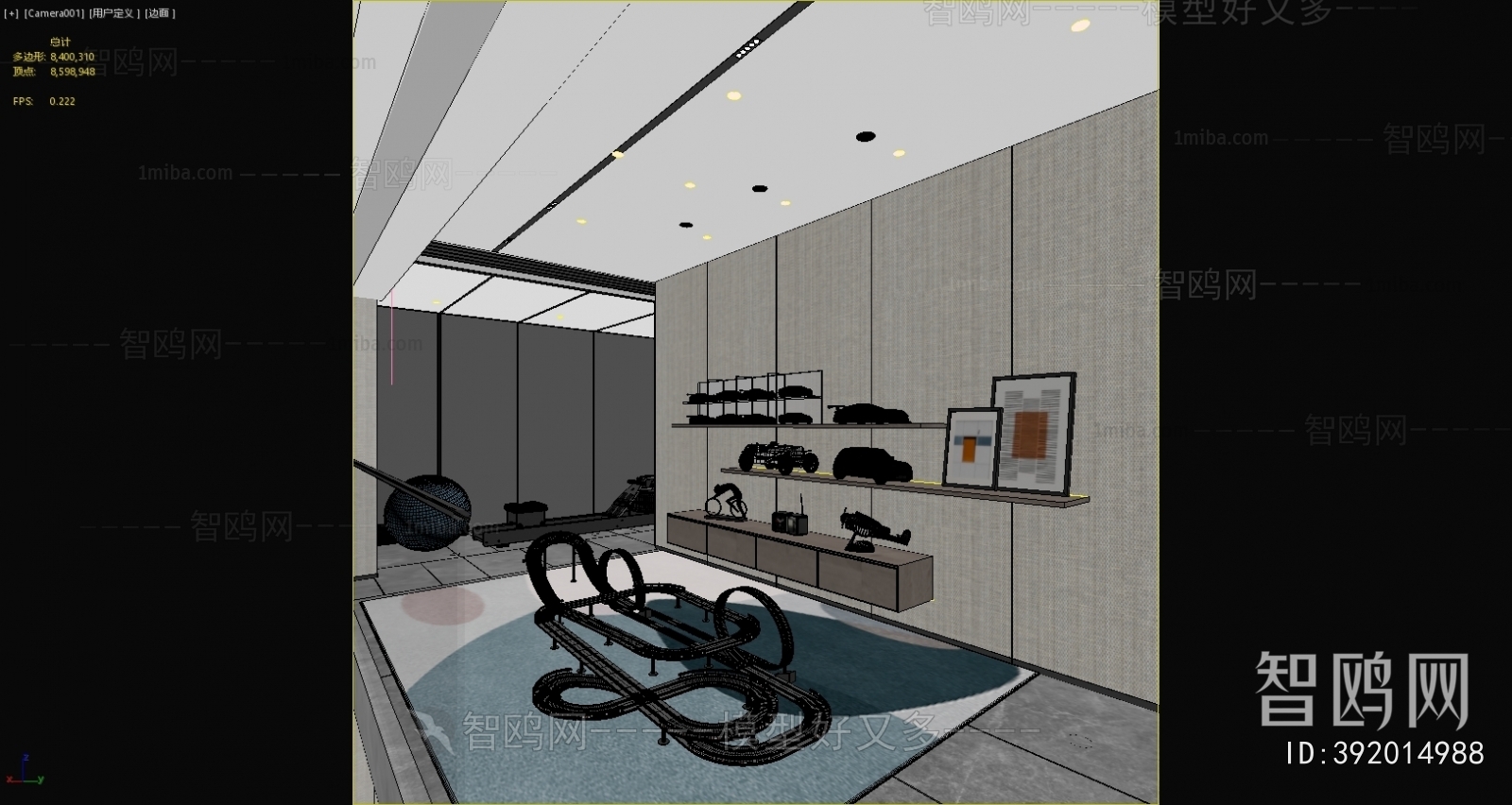 Modern Children's Room Activity Room