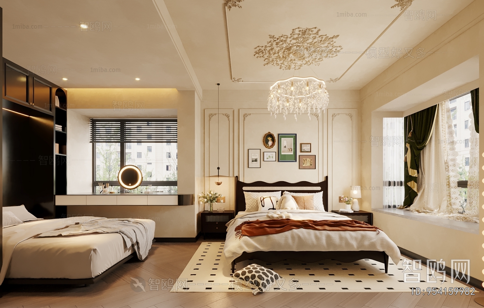French Style Bedroom
