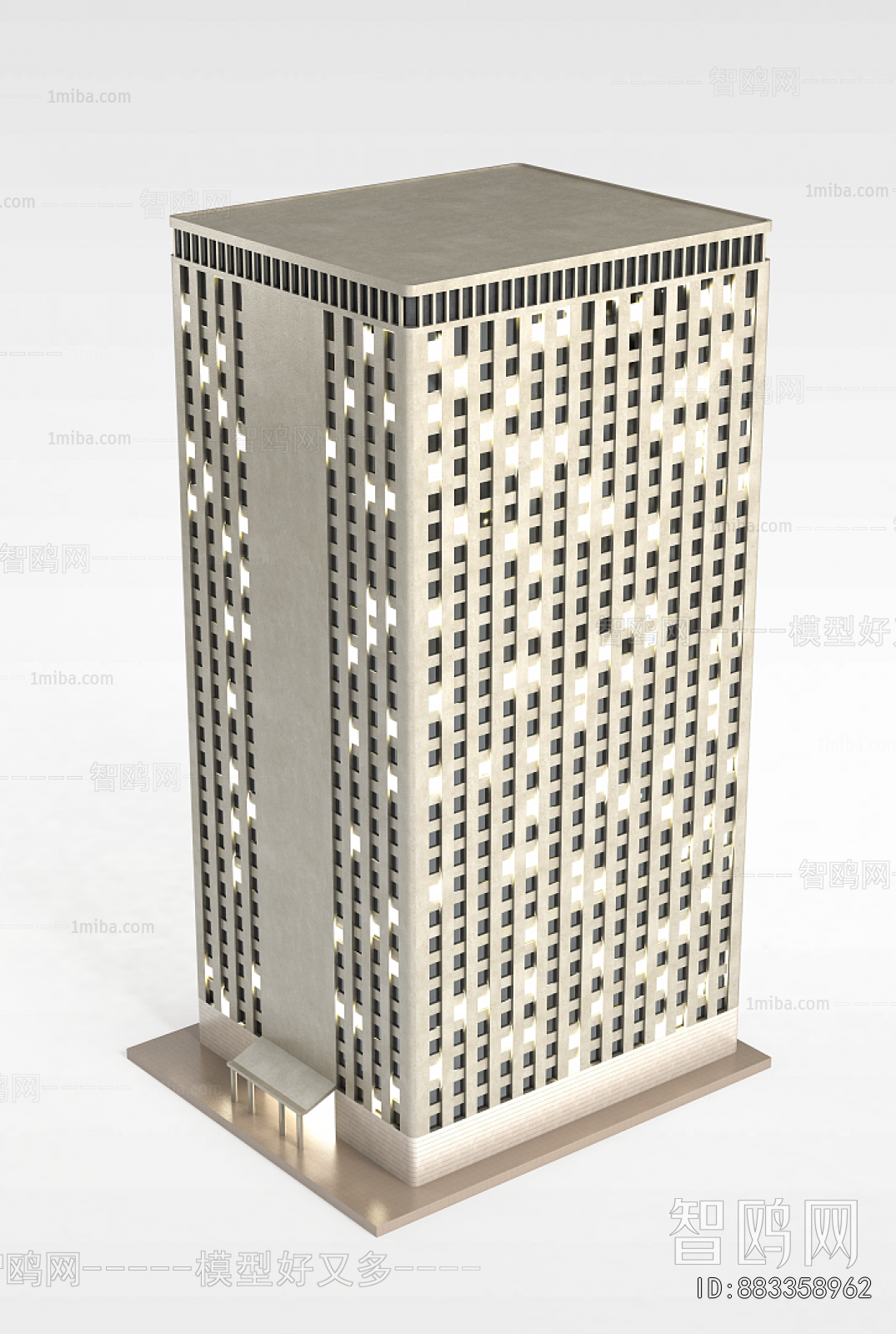 Modern Appearance Of Commercial Building