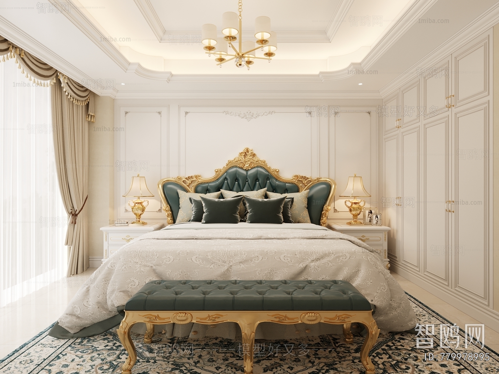 European Style Bedroom