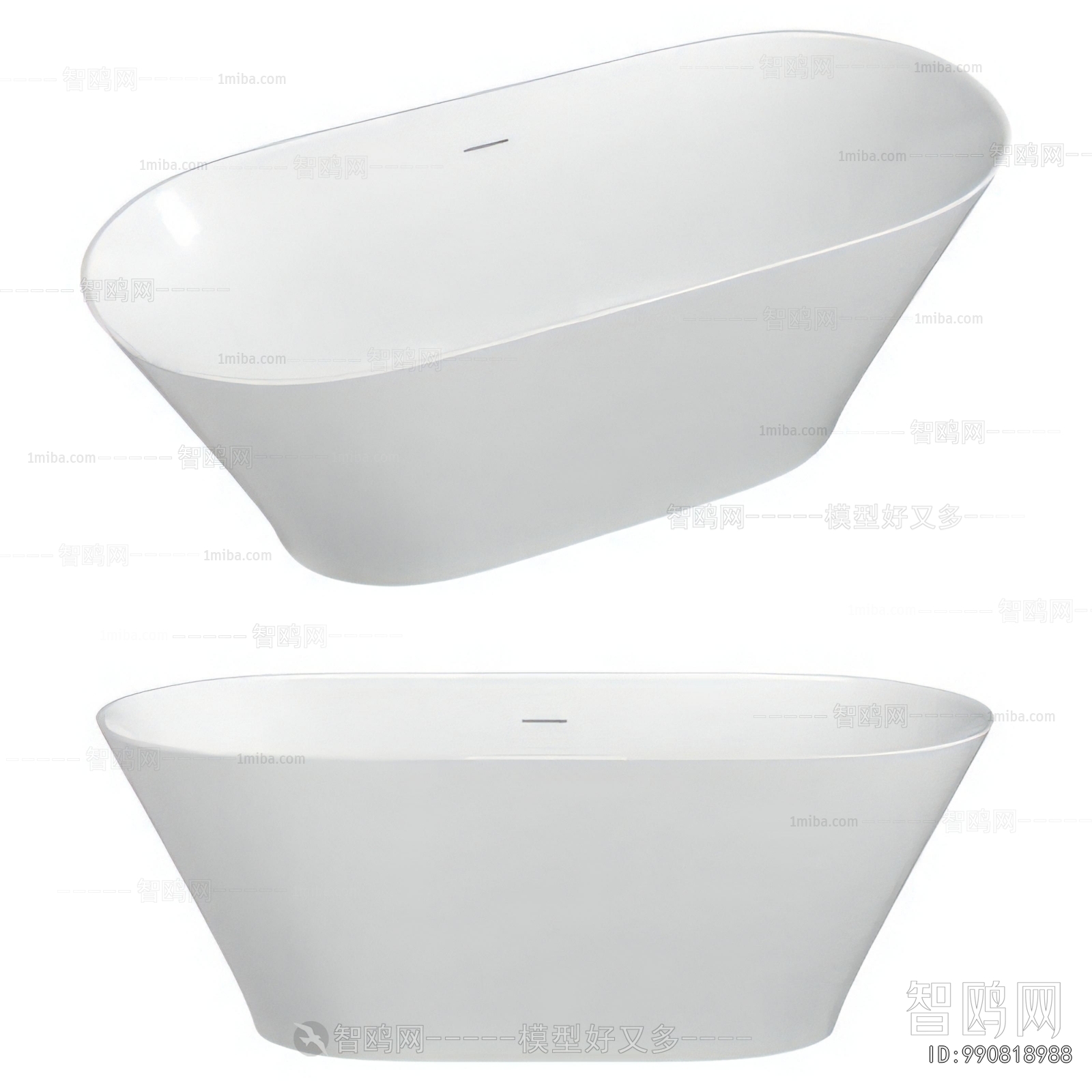Modern Bathtub