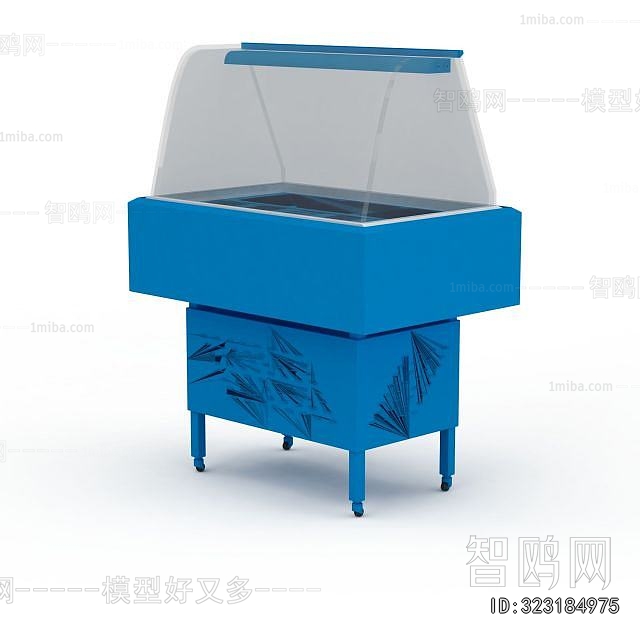 Modern Supermarket Shelf