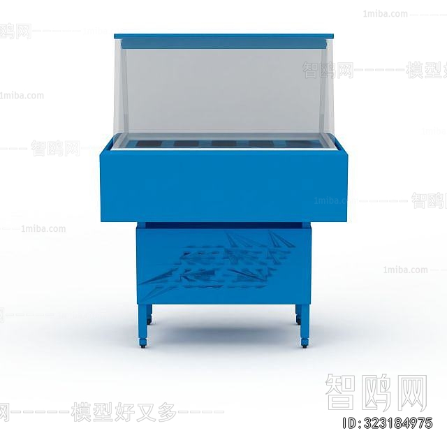 Modern Supermarket Shelf