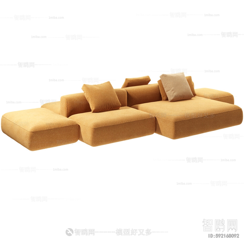 Modern Multi Person Sofa