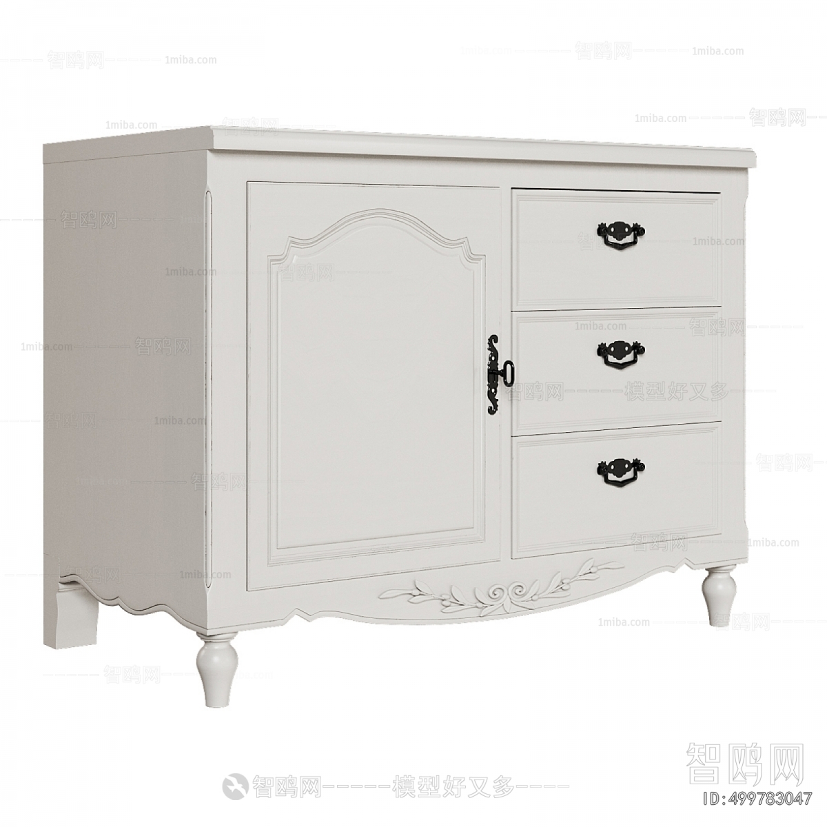 European Style Side Cabinet