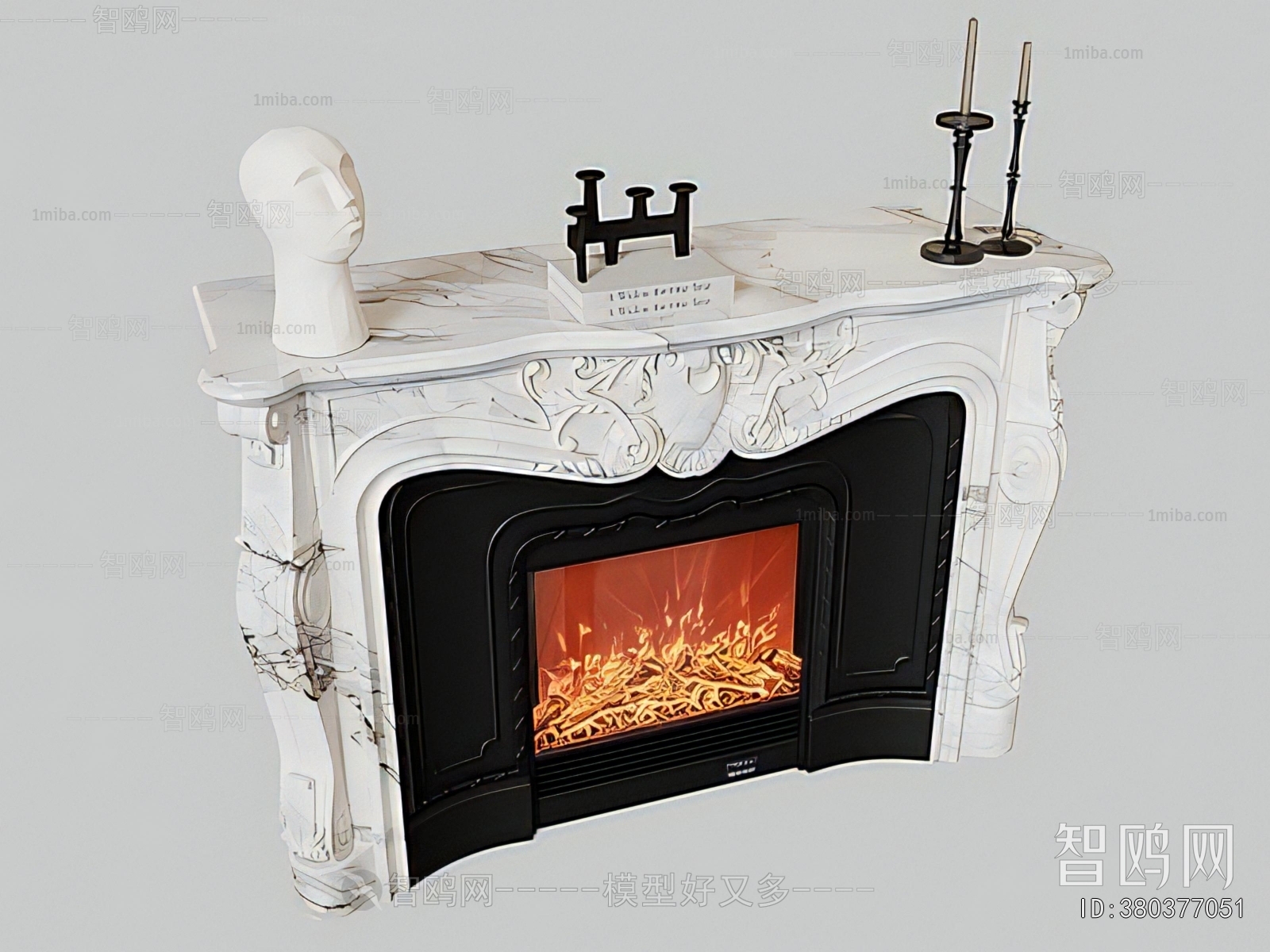 French Style Fireplace