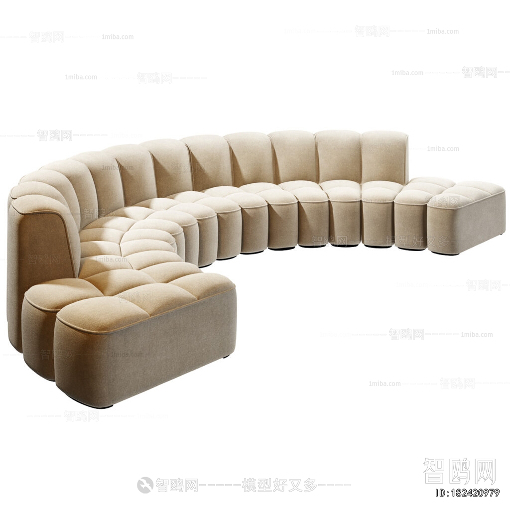Modern Curved Sofa