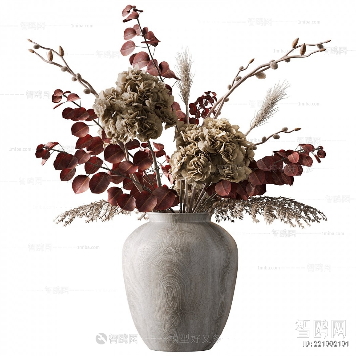 Wabi-sabi Style Dried Branch