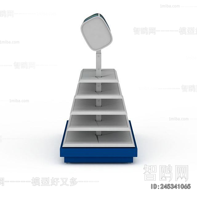 Modern Supermarket Shelf