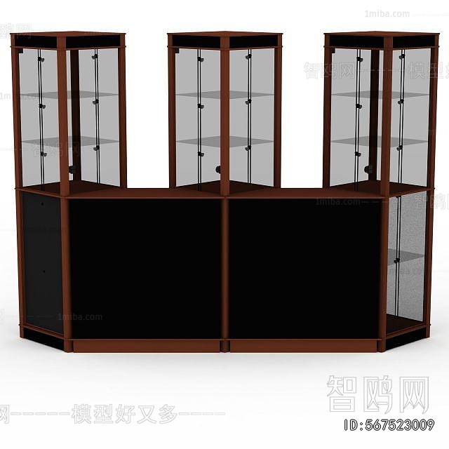 New Chinese Style Decorative Cabinet