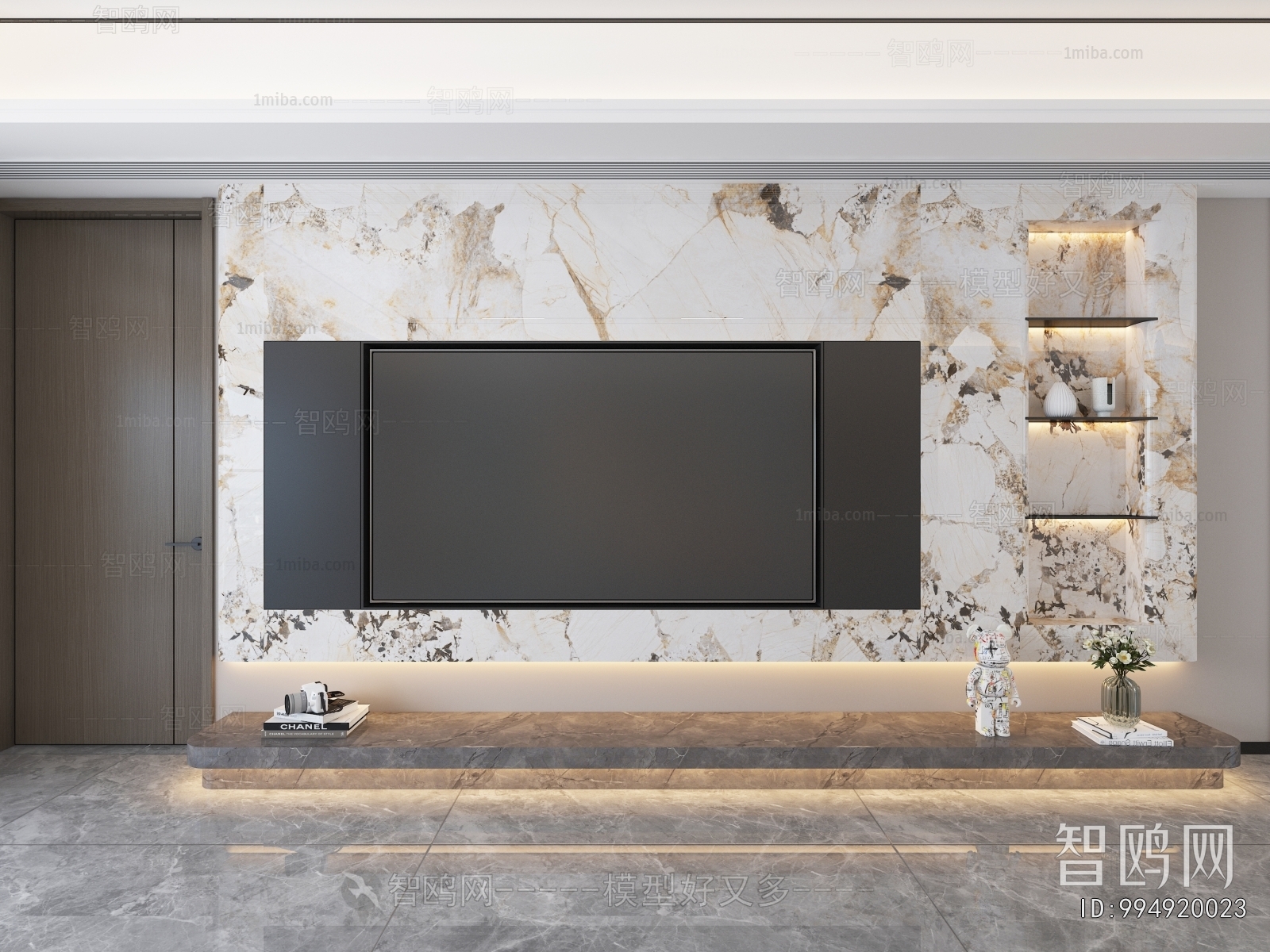 Modern TV Wall
