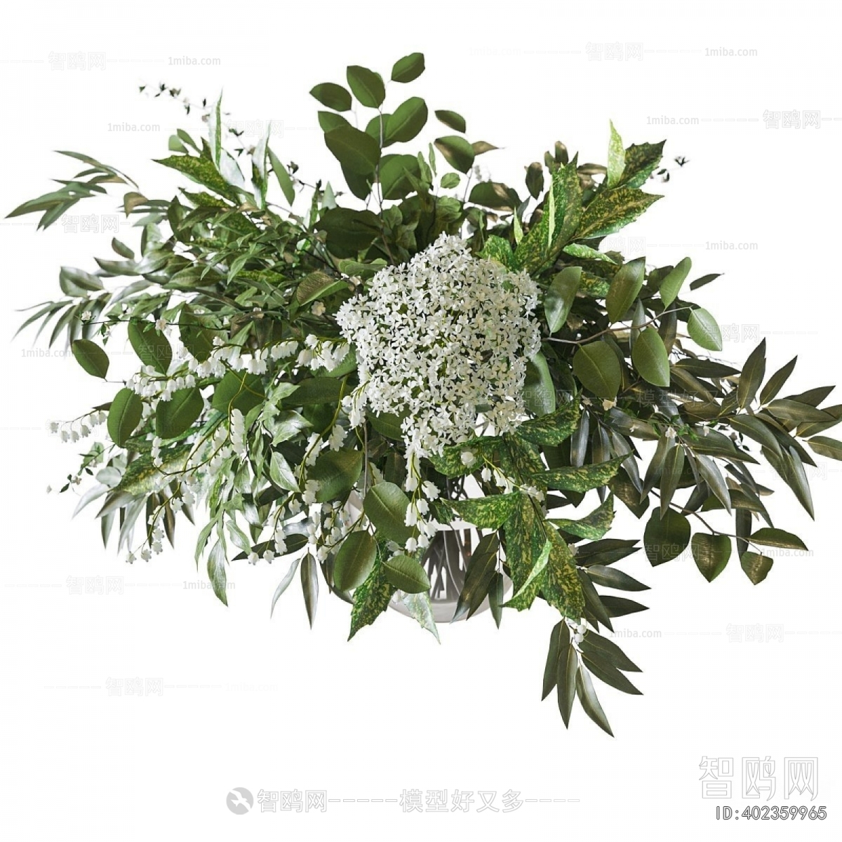 Modern Aquatic Green Plant