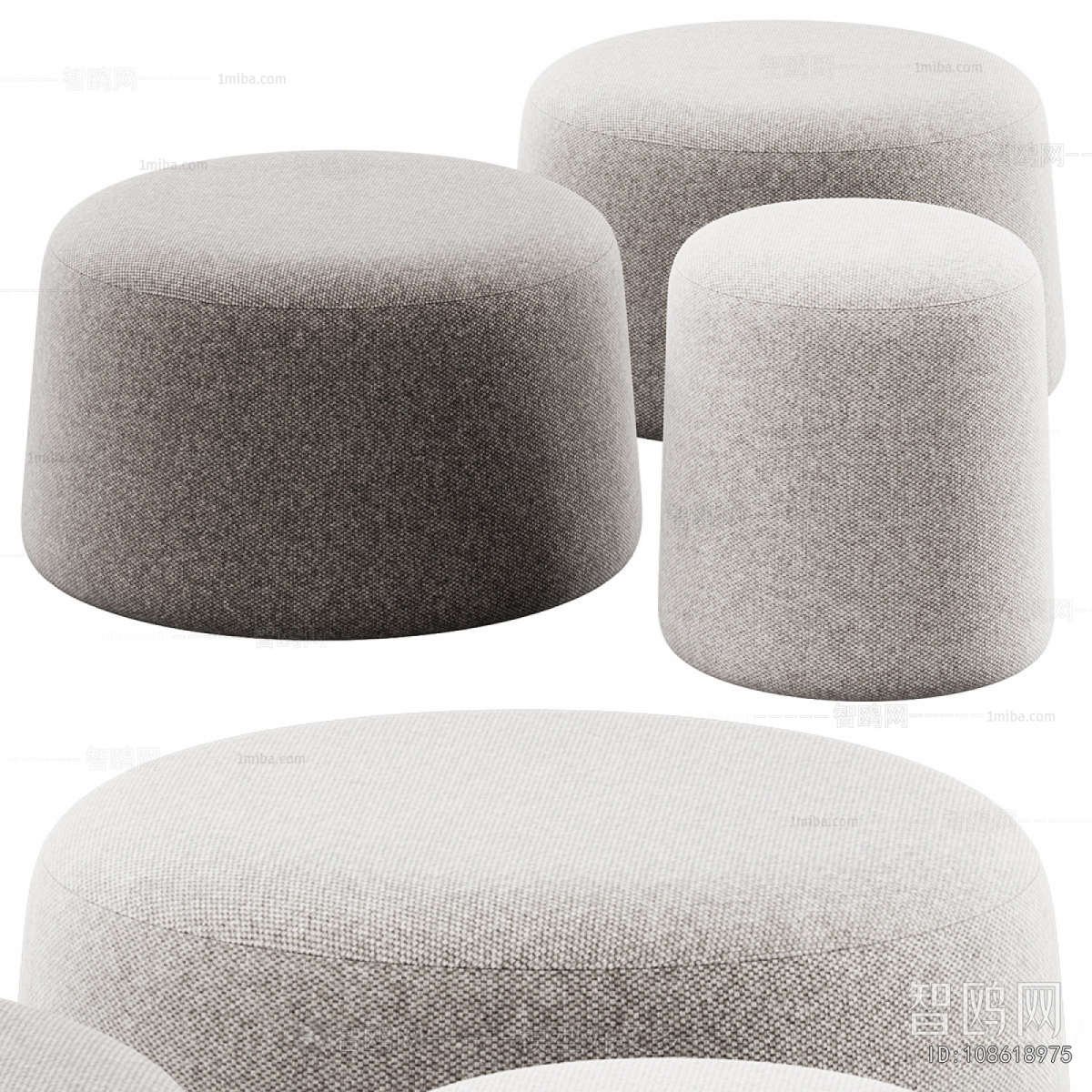 Modern Sofa Stool