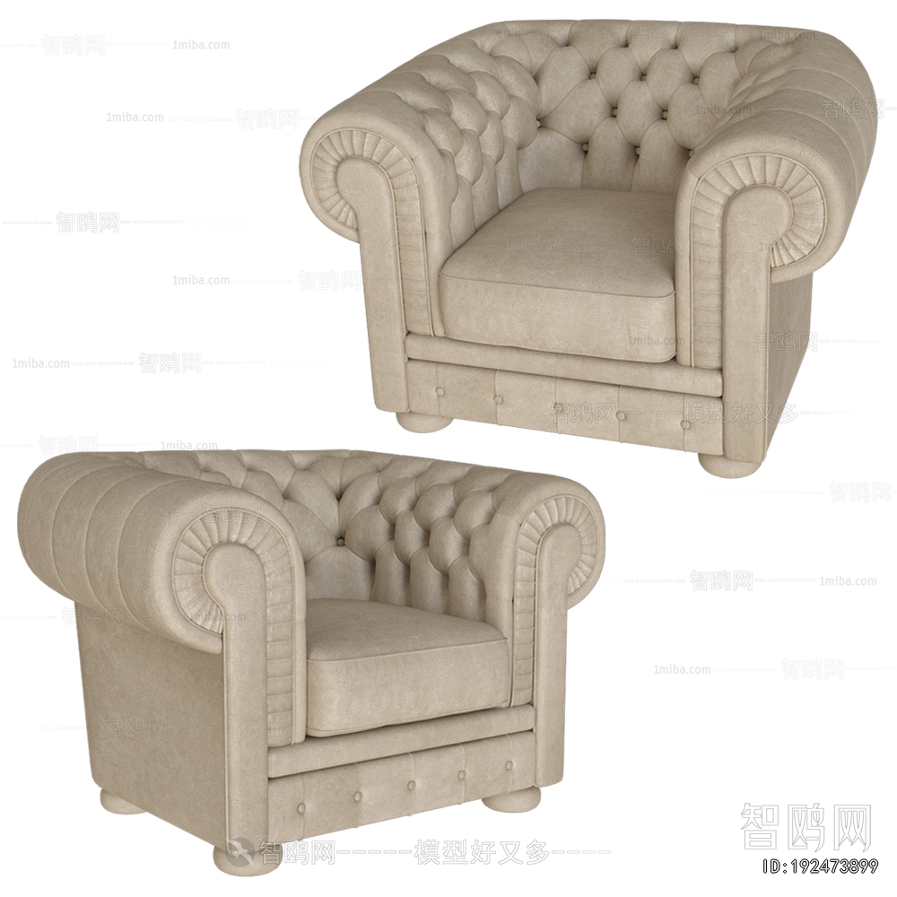 European Style Single Sofa