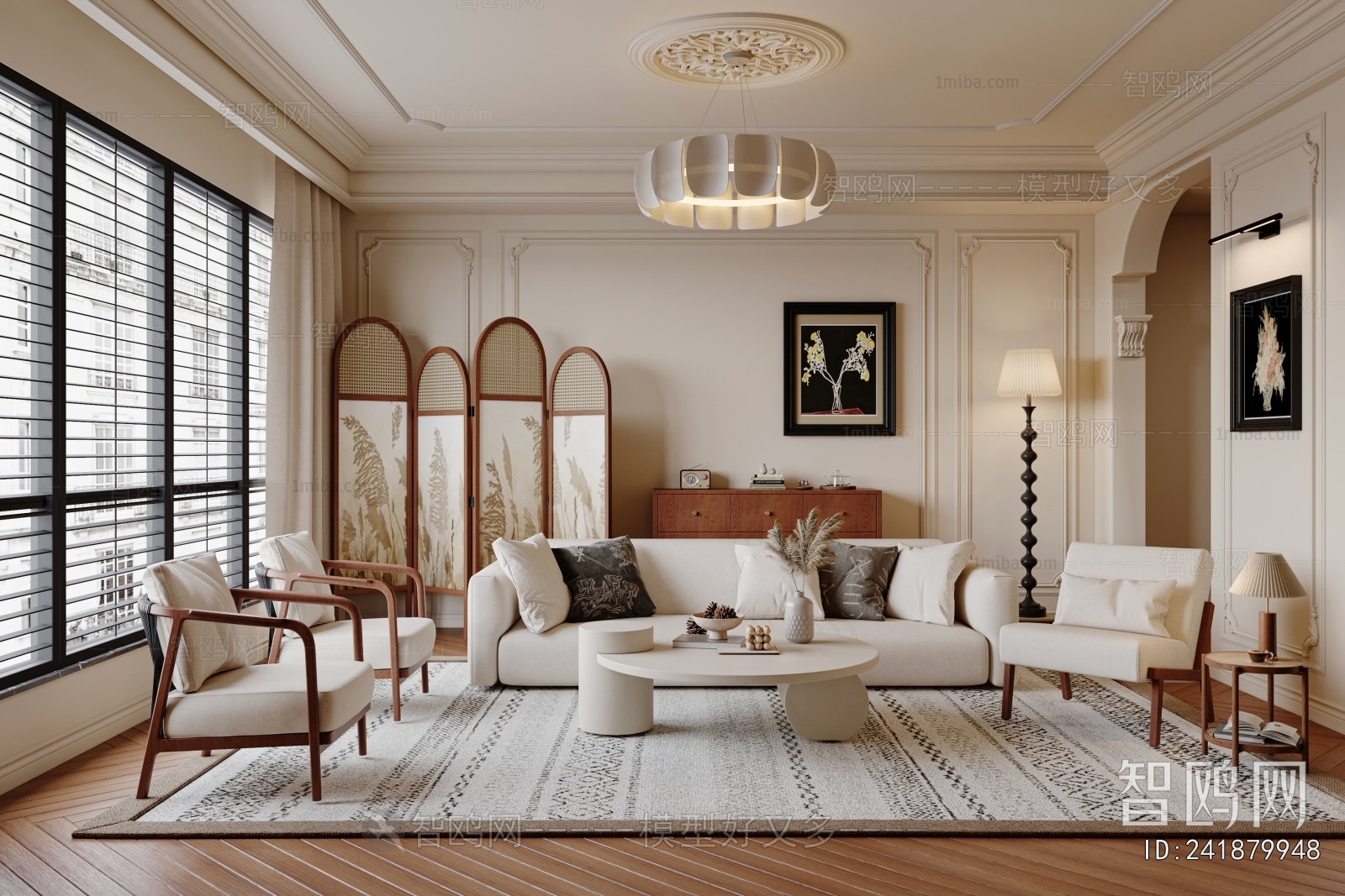 French Style A Living Room