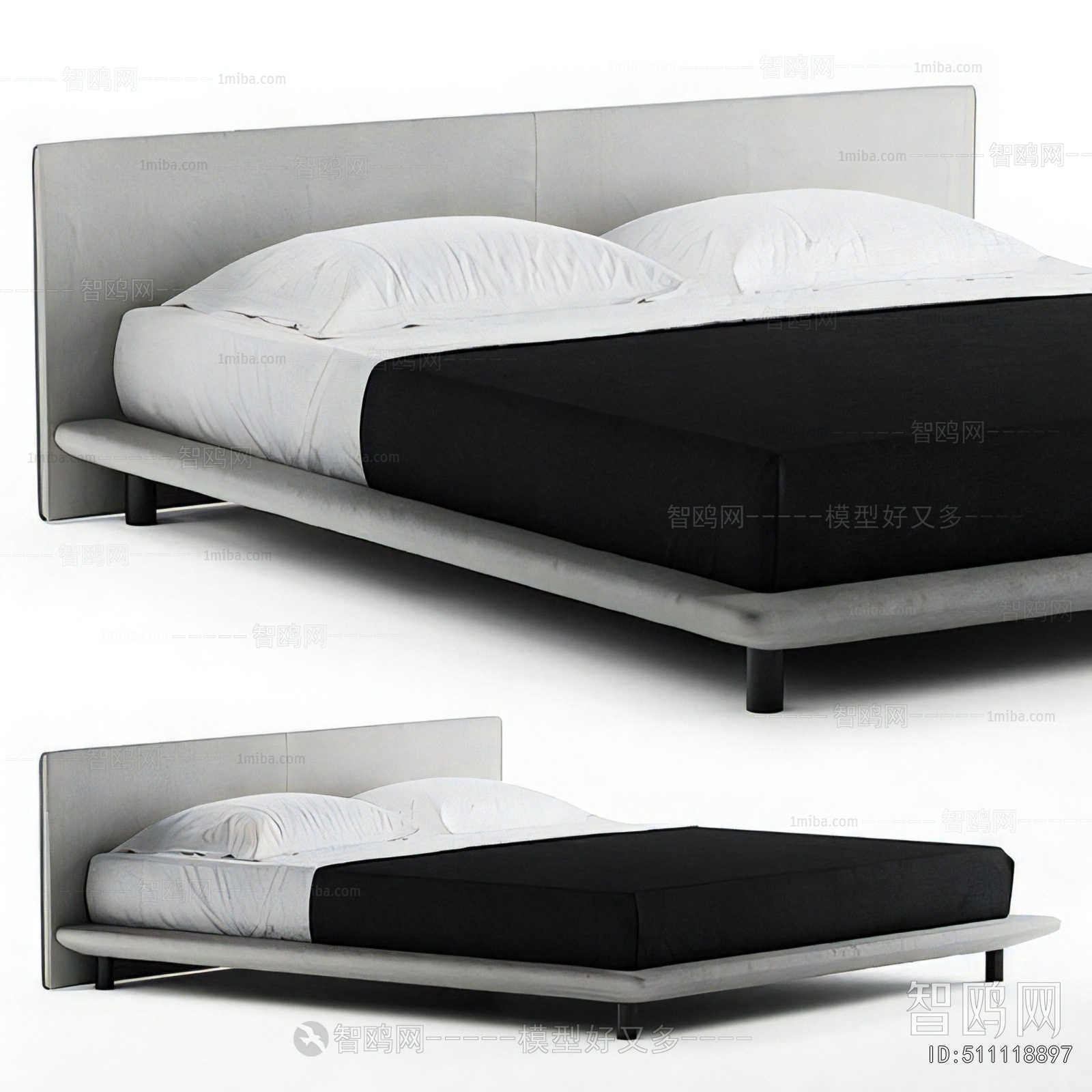 Modern Double Bed