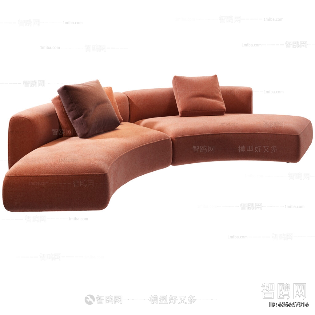 Modern Curved Sofa