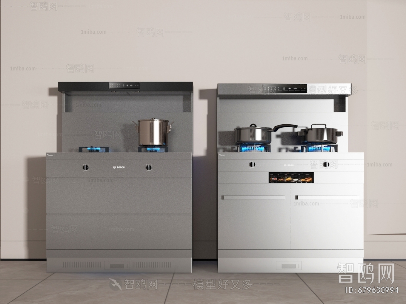 Modern Kitchen Electric Gas Range