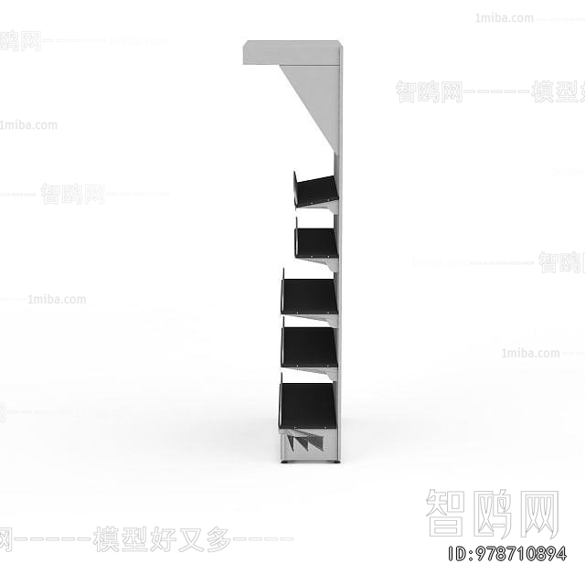 Modern Supermarket Shelf