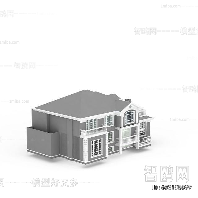 Simple European Style Detached Villa