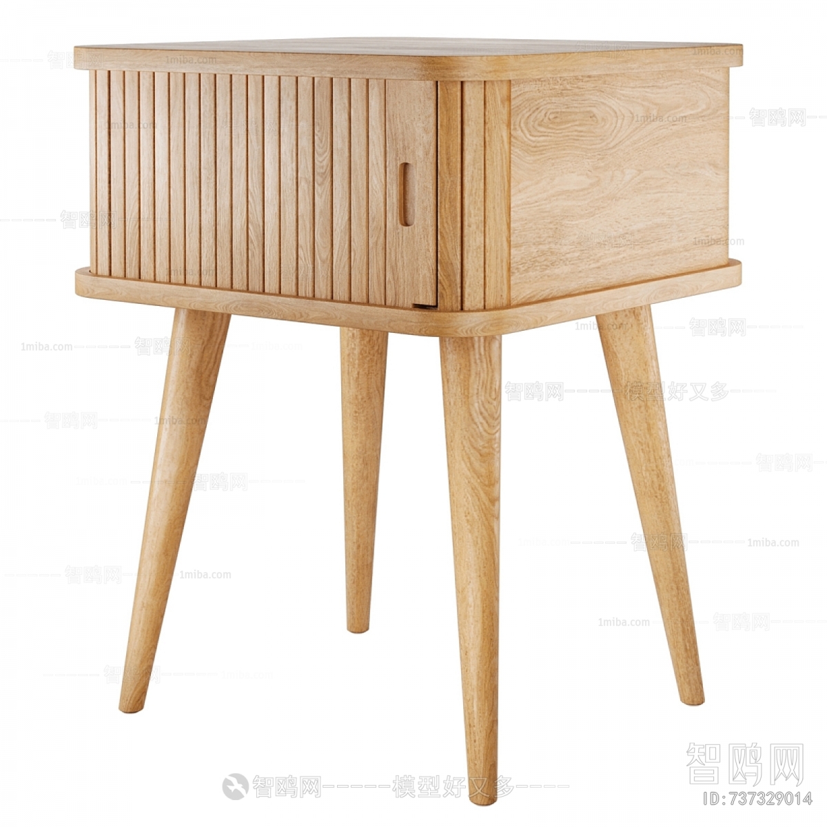 Nordic Style Bedside Cupboard