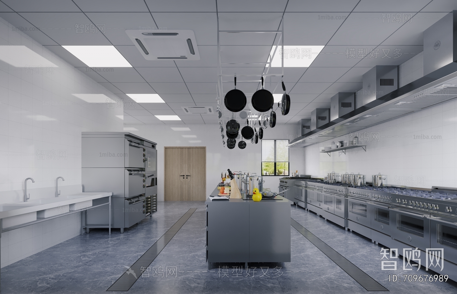 Modern Central Kitchen