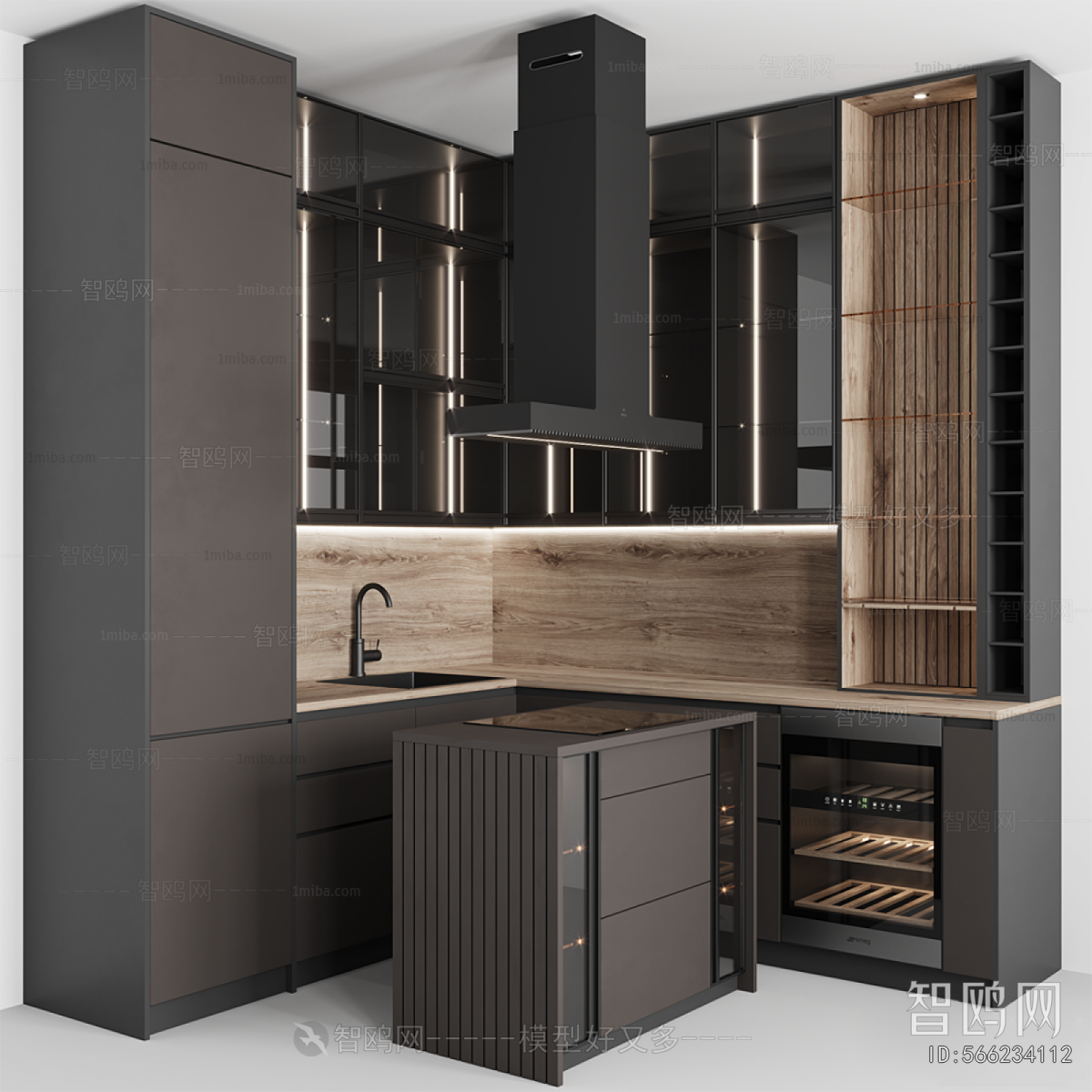 Modern Kitchen Cabinet