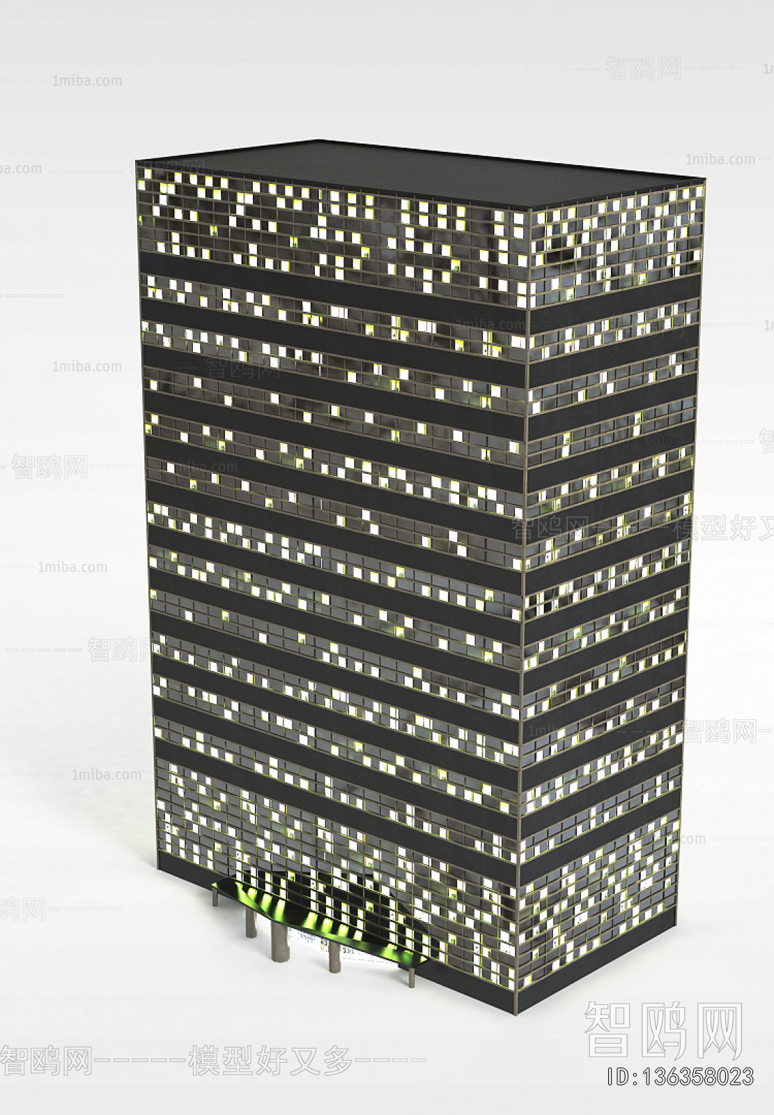 Modern Appearance Of Commercial Building