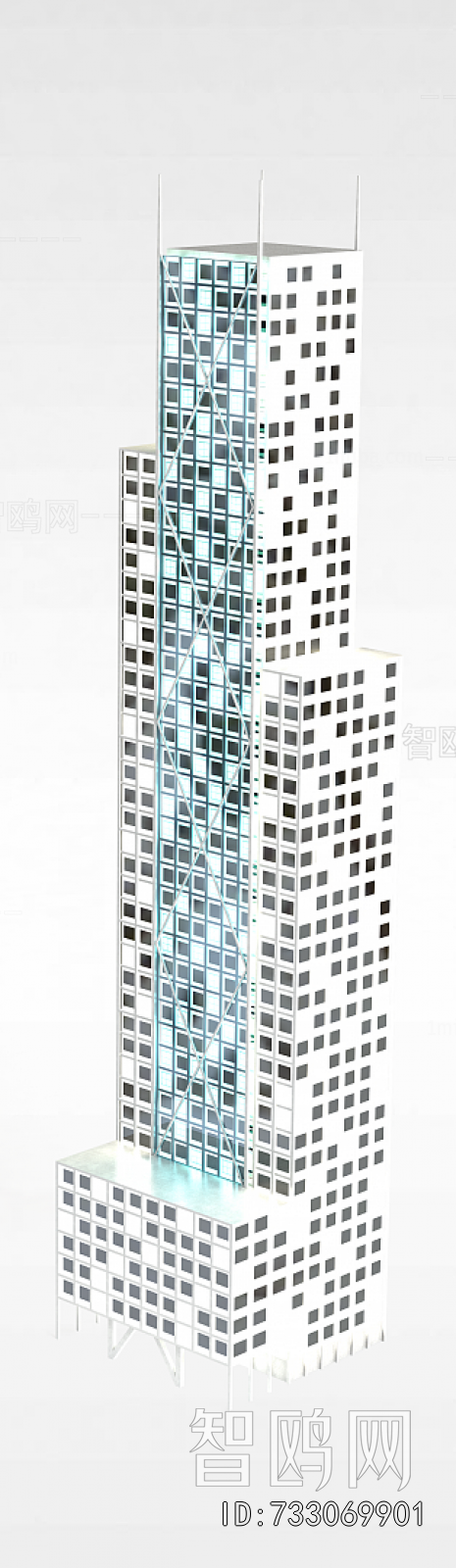 Modern Appearance Of Commercial Building