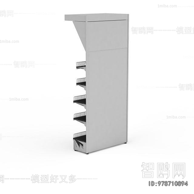 Modern Supermarket Shelf