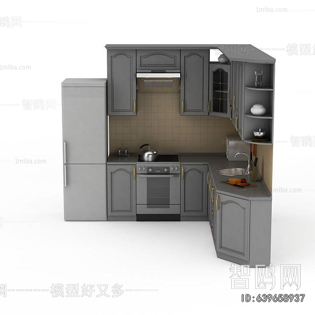 French Style Kitchen Cabinet