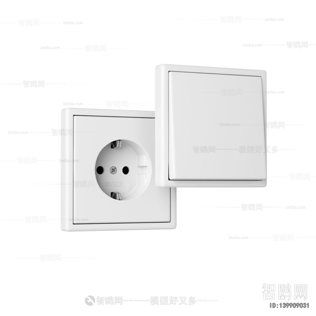 Modern Switch Socket Panel