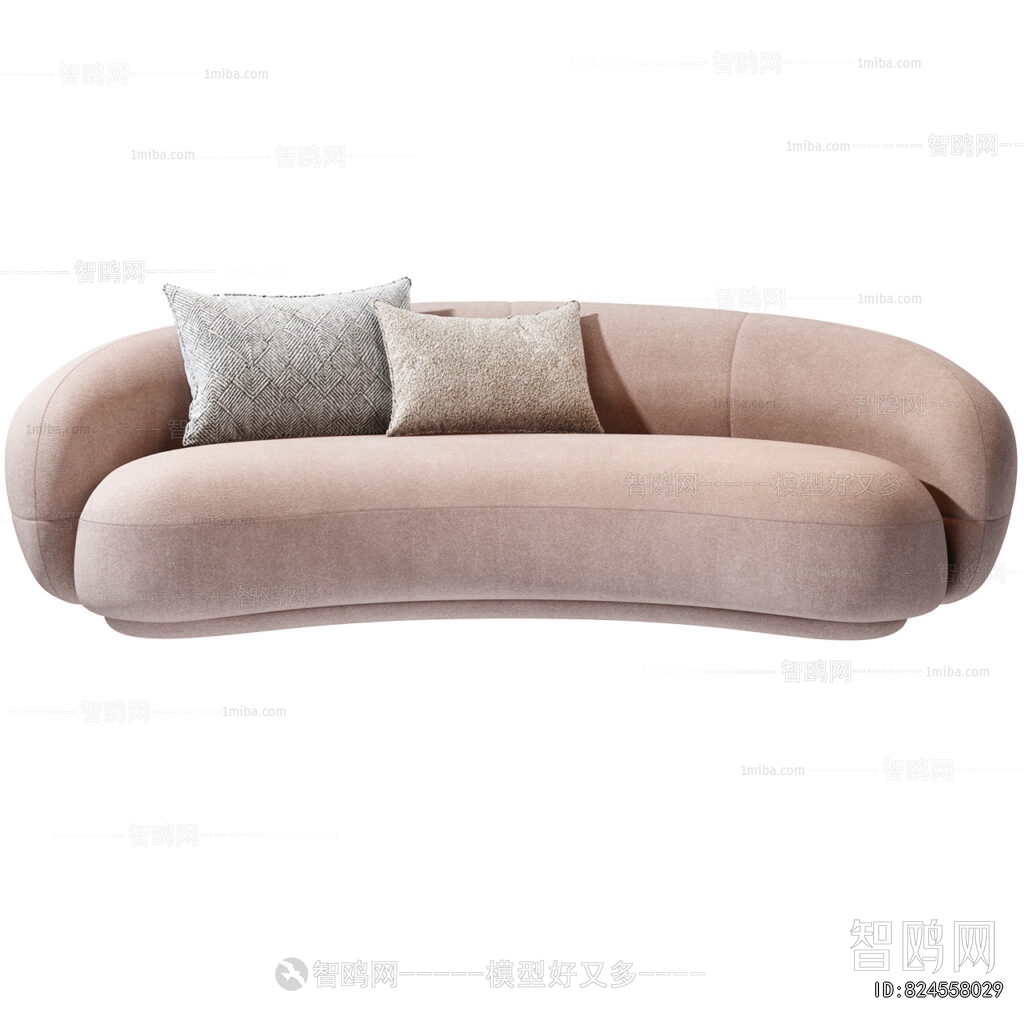 Modern Curved Sofa