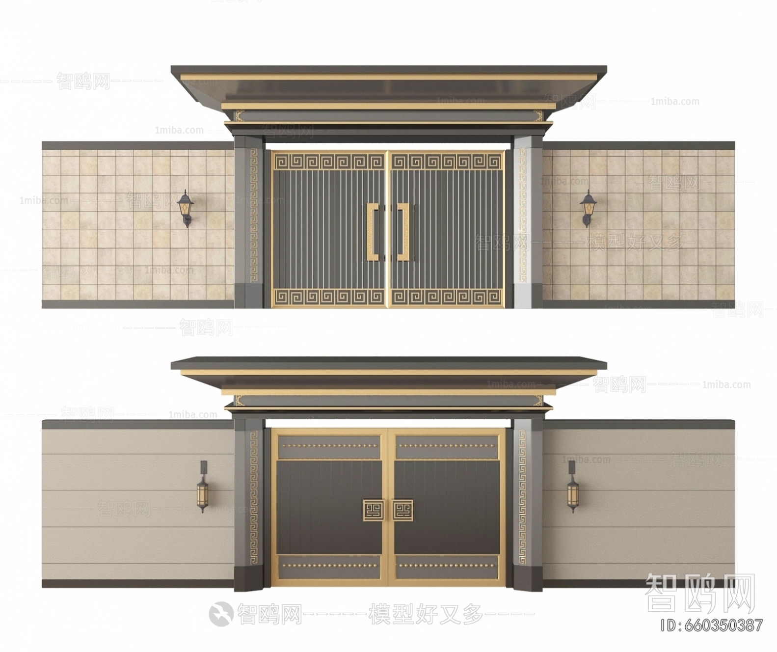 New Chinese Style Facade Element