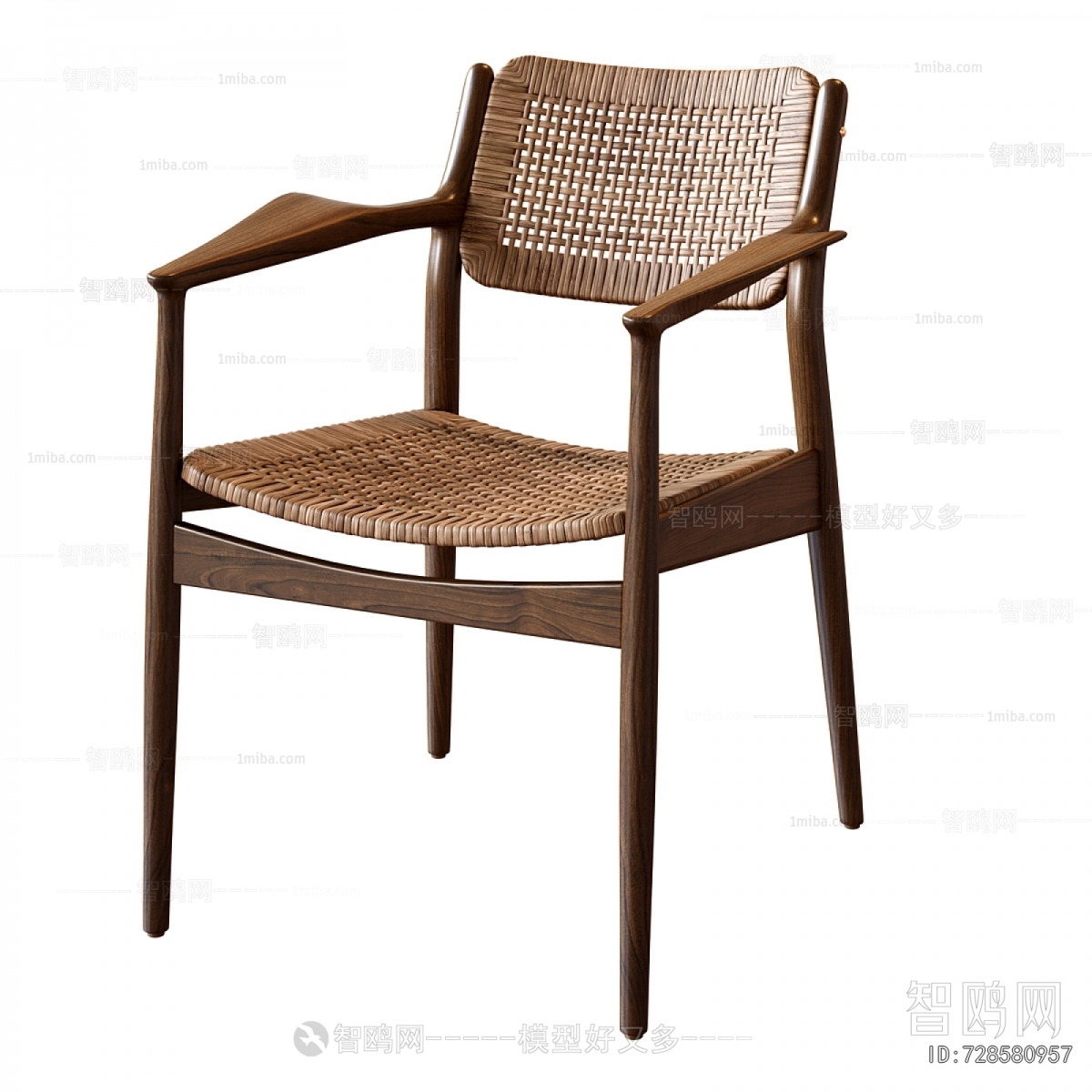 Wabi-sabi Style Lounge Chair