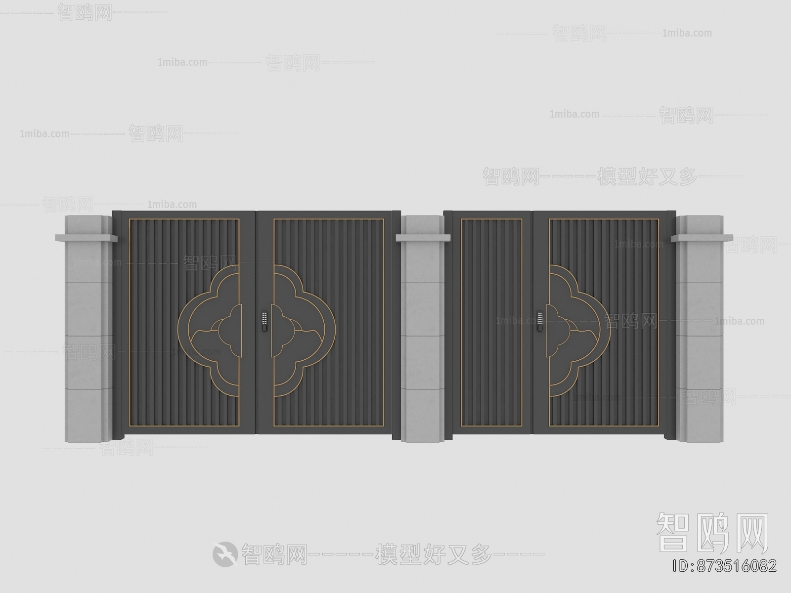 New Chinese Style Gate