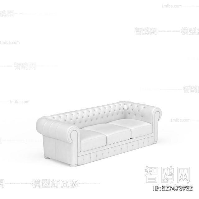 European Style Three-seat Sofa