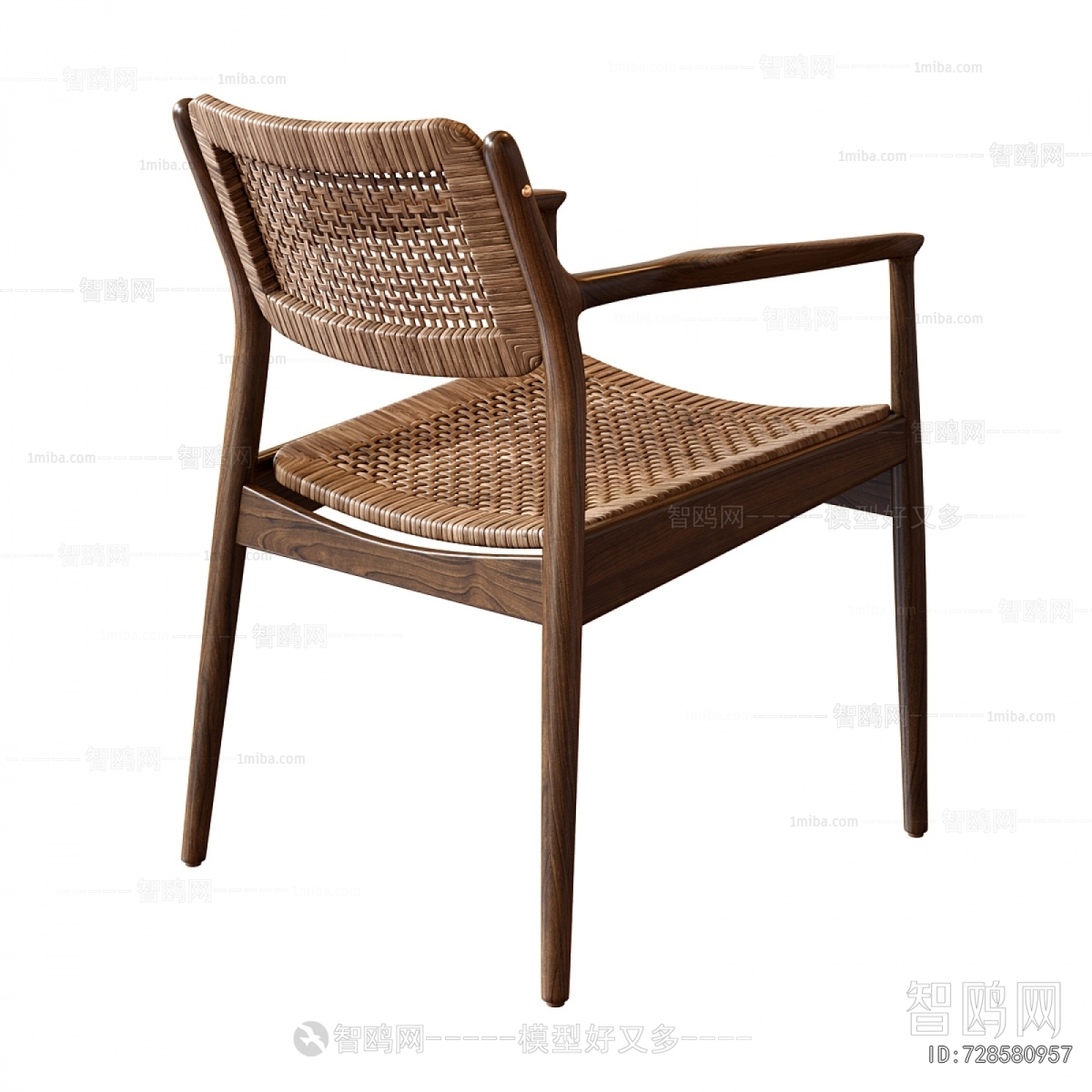Wabi-sabi Style Lounge Chair