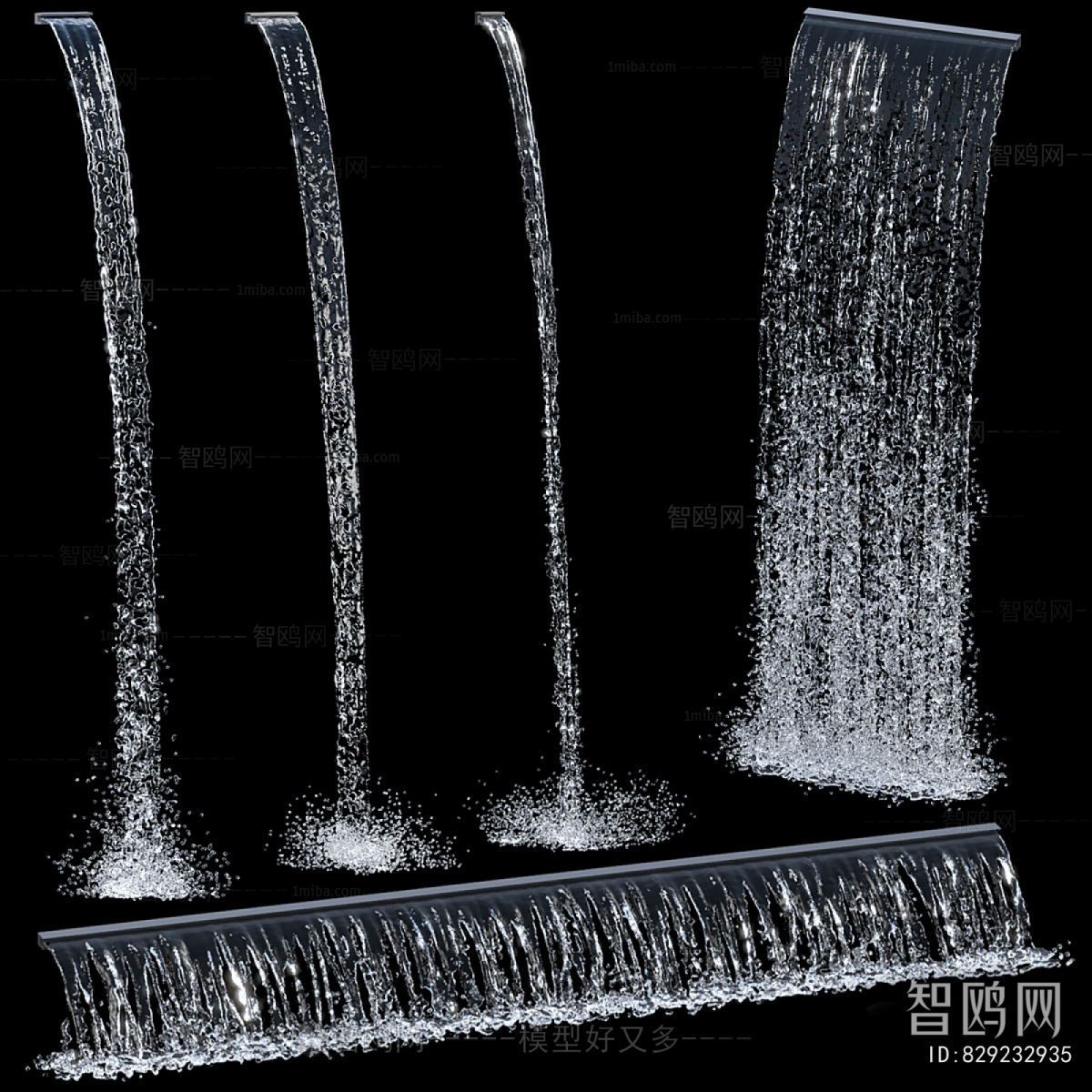 Modern Rockery Waterscape